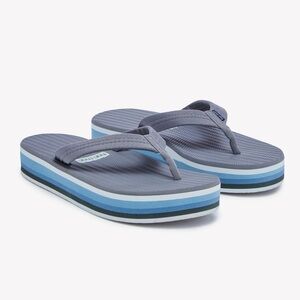 Hari Mari Dunes Sunset Flip Flops in Earl Gray